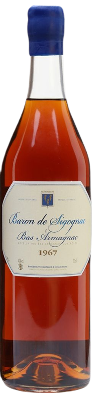 Armagnac Baron Sigognac 1967